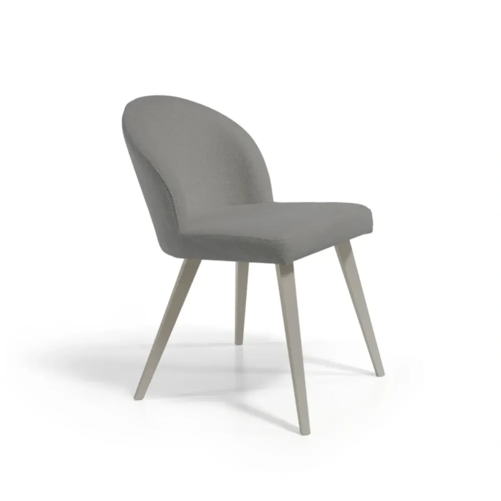 Silla EDA B tapizada, colores y acabados | Mobles Nacher