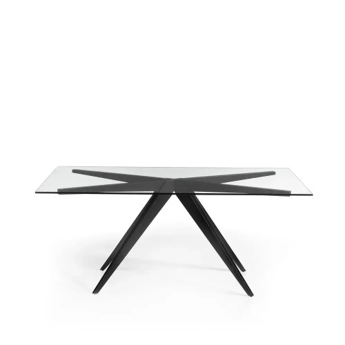 Mesa de comedor rectangular  AUGUST B GLASS - Muebles Nacher