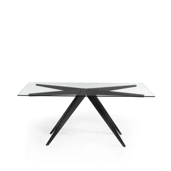 Mesa de comedor rectangular  AUGUST B GLASS - Muebles Nacher