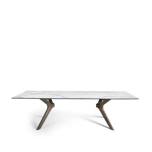 Mesa de comedor extensible LIN EXT KERAMIC - Muebles Nacher