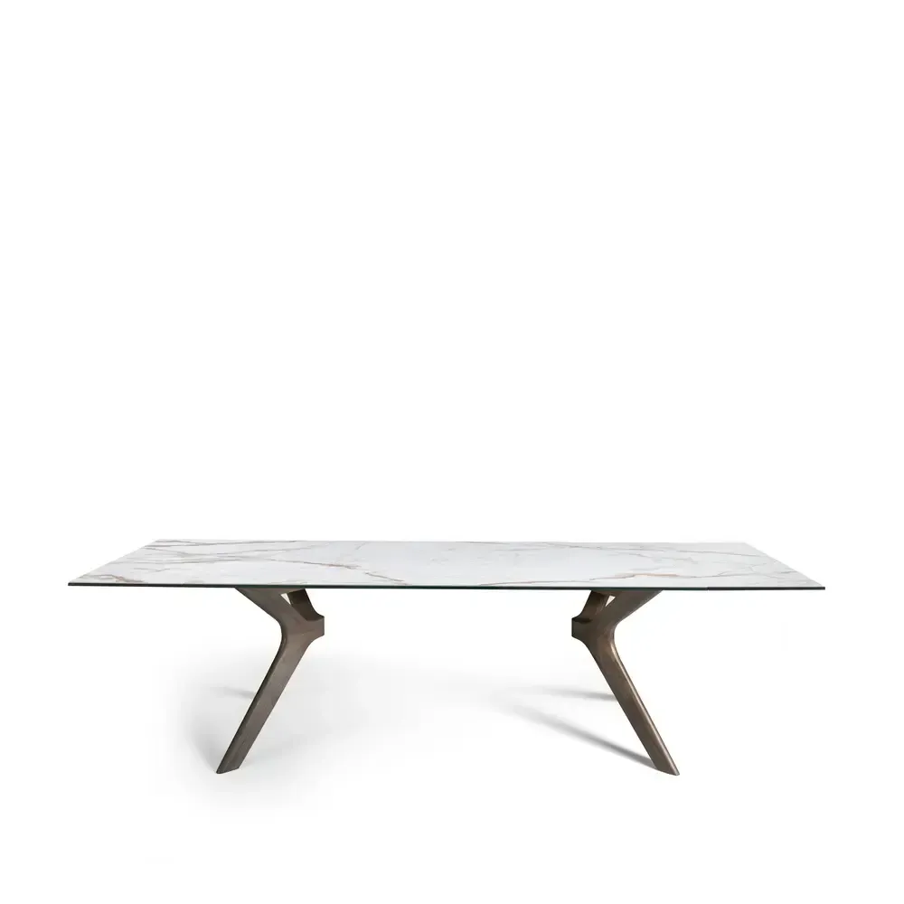 Mesa de comedor extensible LIN EXT KERAMIC - Muebles Nacher
