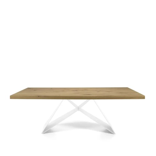 Mesa de diseño fija Modelo MUMM FIX WOOD - Muebles Nacher