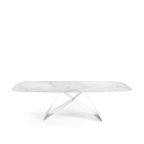 Mesa de diseño fija Modelo MUMM FIX KERAMIC - Muebles Nacher