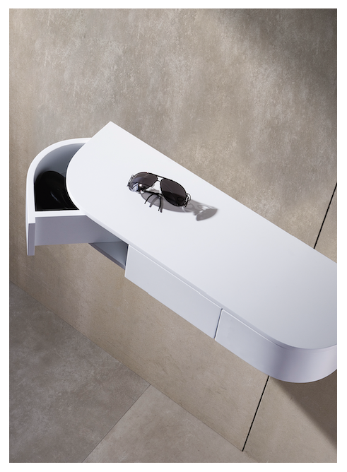 Consola lacada en blanco brillo MIA CONSOLA - Muebles Nacher
