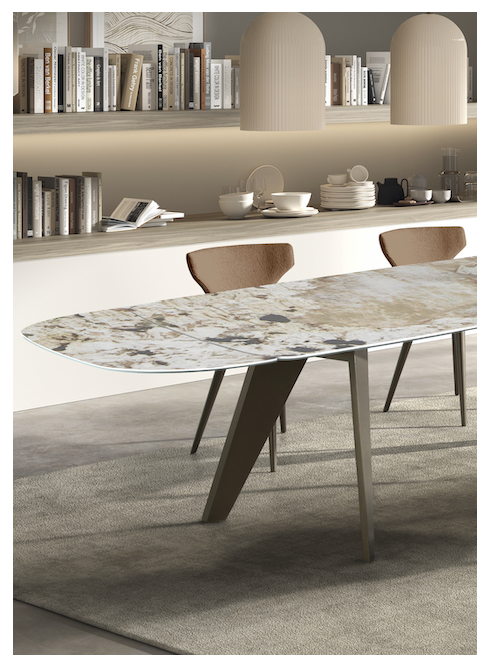 Mesa de comedor extensible TAVOLO EXT KERAMIC - Muebles Nacher