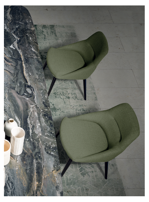 Silla de madera de diseño ABBY A - Muebles Nacher