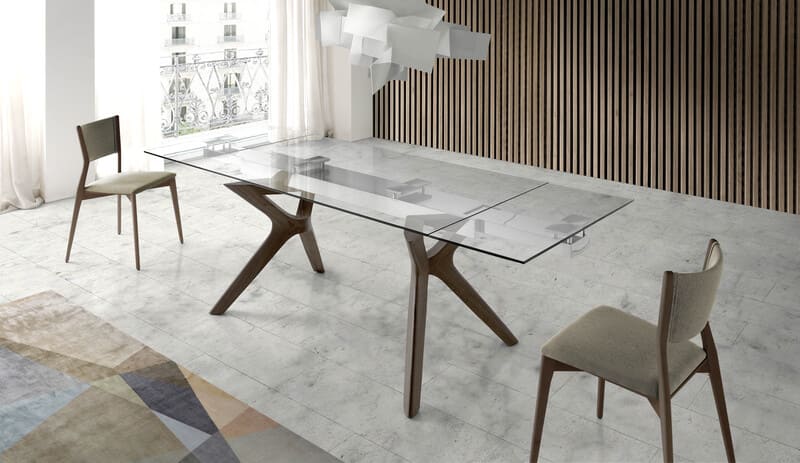 mesa cristal Lin