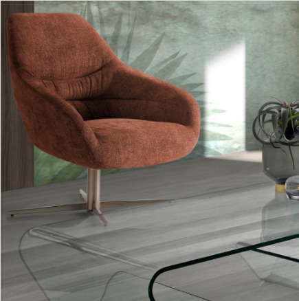 Sillones y sofás de diseños y colores contemporáneos.